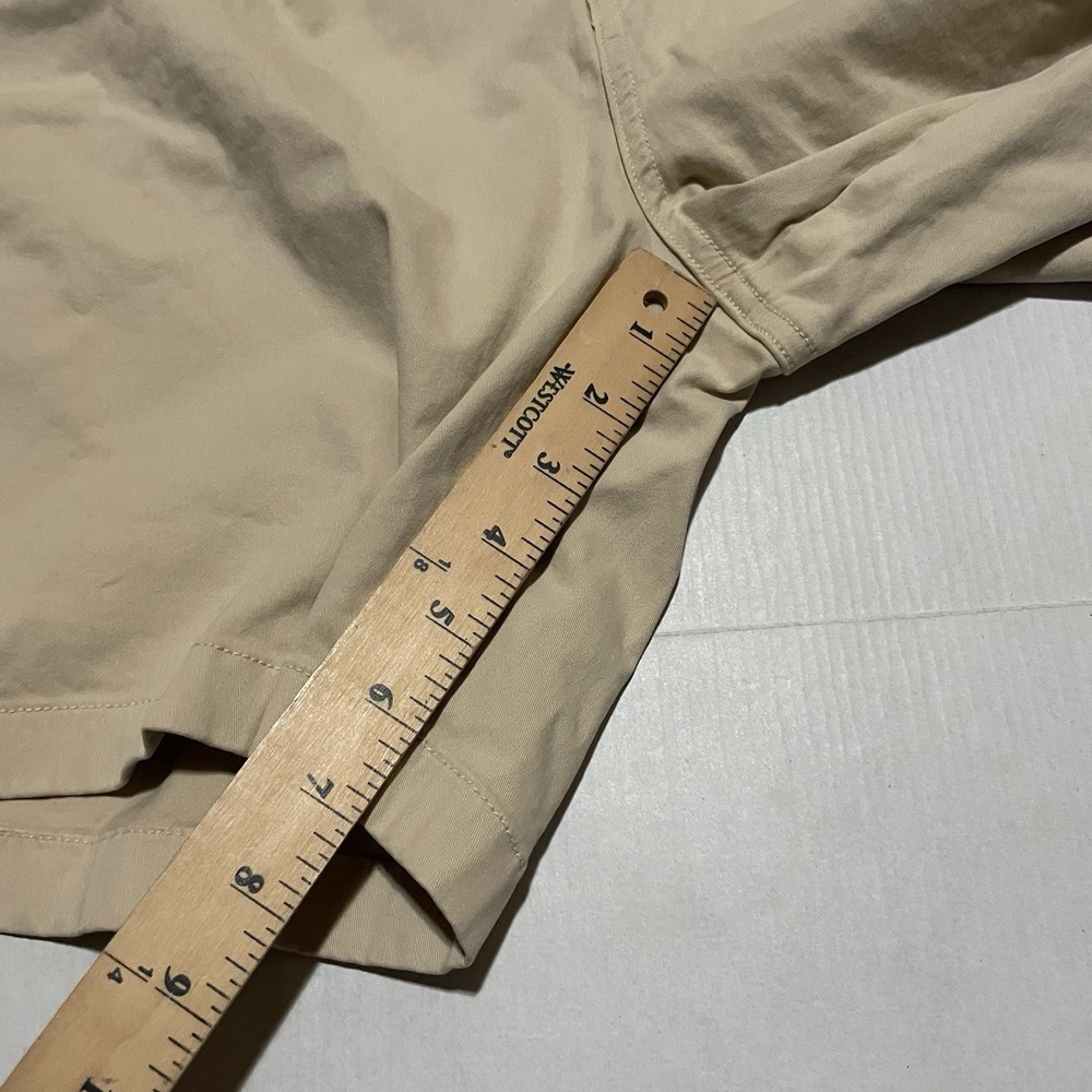 BearBottom Clothing Chino Shorts Mens 2XL Stretch Waist 7" Inseam Beige - Picture 4 of 5